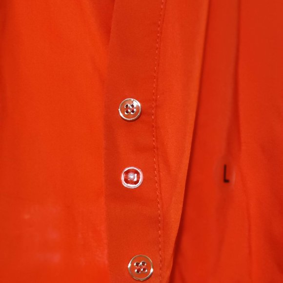Red Button Down Blouse from NY & Co - Picture 4 of 4